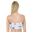 Lighthouse Sail Boat Seagull Bandeau Top View2