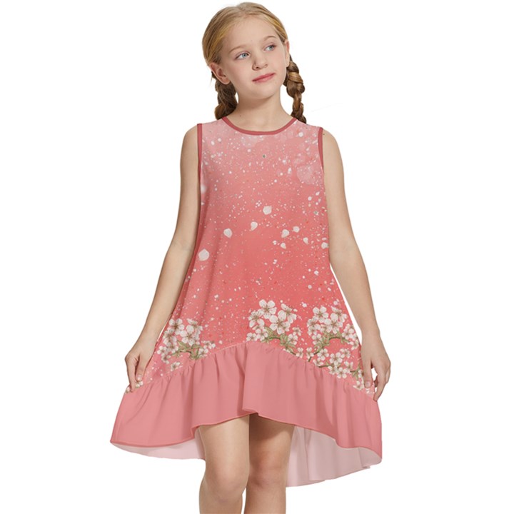 Cherry Blossom Kids  Frill Swing Dress