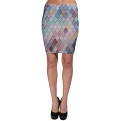 Tiles Shapes Bodycon Skirt by artworkshop