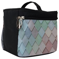 Tiles Shapes Make Up Travel Bag (big) by artworkshop