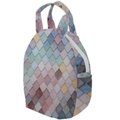 Tiles Shapes Travel Backpacks by artworkshop