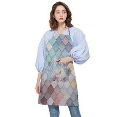 Tiles Shapes Pocket Apron by artworkshop