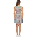 Tiles Shapes Tiered Sleeveless Mini Dress View4