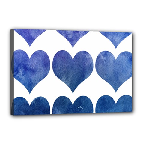 Valentin Heart  Love Canvas 18  X 12  (stretched) by artworkshop