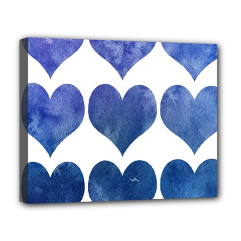 Valentin Heart  Love Deluxe Canvas 20  X 16  (stretched) by artworkshop