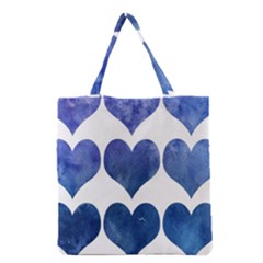 Valentin Heart  Love Grocery Tote Bag by artworkshop