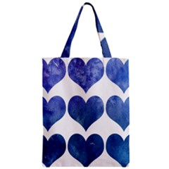 Valentin Heart  Love Zipper Classic Tote Bag by artworkshop