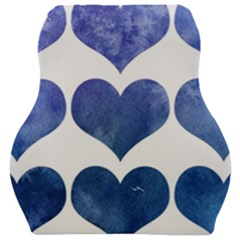 Valentin Heart  Love Car Seat Velour Cushion  by artworkshop