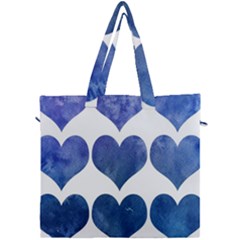 Valentin Heart  Love Canvas Travel Bag by artworkshop