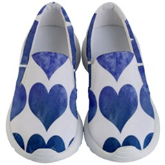 Valentin Heart  Love Kids Lightweight Slip Ons by artworkshop