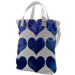 Valentin Heart  Love Canvas Messenger Bag by artworkshop