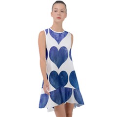 Valentin Heart  Love Frill Swing Dress by artworkshop