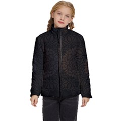 Abstract 002 Kids  Puffer Bubble Jacket Coat