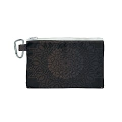 Abstract 002 Canvas Cosmetic Bag (small) by nate14shop