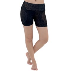 Abstract 002 Lightweight Velour Yoga Shorts