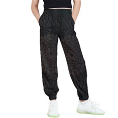 Abstract 002 Kids  Elastic Waist Pants by nate14shop