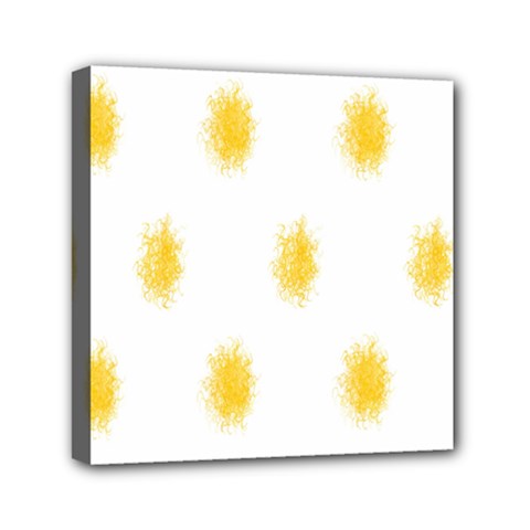 Abstract 003 Mini Canvas 6  X 6  (stretched) by nate14shop