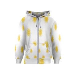 Abstract 003 Kids  Zipper Hoodie by nate14shop