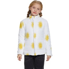 Abstract 003 Kids  Puffer Bubble Jacket Coat