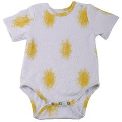 Abstract 003 Baby Short Sleeve Onesie Bodysuit