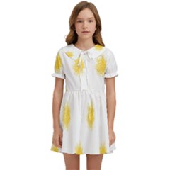 Abstract 003 Kids  Sweet Collar Dress by nate14shop