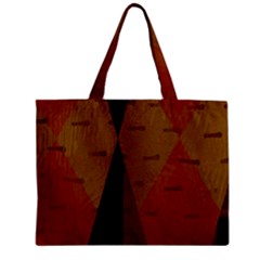 Abstract 004 Zipper Mini Tote Bag by nate14shop