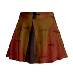 Abstract 004 Mini Flare Skirt by nate14shop