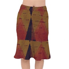 Abstract 004 Short Mermaid Skirt by nate14shop