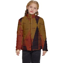 Abstract 004 Kids  Puffer Bubble Jacket Coat