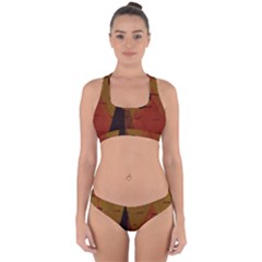 Abstract 004 Cross Back Hipster Bikini Set by nate14shop