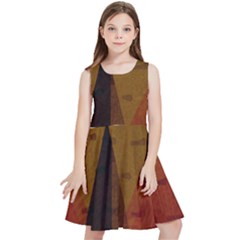 Abstract 004 Kids  Skater Dress by nate14shop