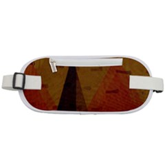 Abstract 004 Rounded Waist Pouch by nate14shop