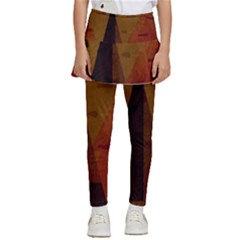 Abstract 004 Kids  Skirted Pants