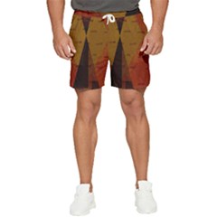 Abstract 004 Men s Runner Shorts by nate14shop