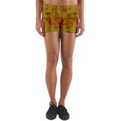 Abstract 005 Yoga Shorts