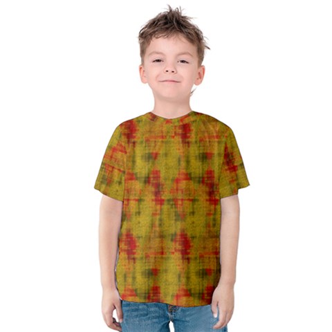 Abstract 005 Kids  Cotton Tee by nate14shop