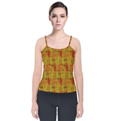 Abstract 005 Velvet Spaghetti Strap Top by nate14shop