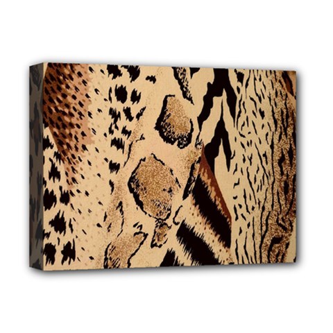 Animal-pattern-design-print-texture Deluxe Canvas 16  X 12  (stretched)  by nate14shop