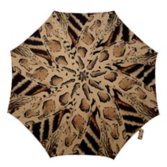 Animal-pattern-design-print-texture Hook Handle Umbrellas (medium) by nate14shop