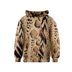 Animal-pattern-design-print-texture Kids  Pullover Hoodie by nate14shop