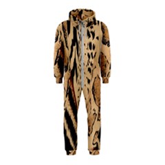 Animal-pattern-design-print-texture Hooded Jumpsuit (kids) by nate14shop