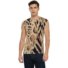 Animal-pattern-design-print-texture Men s Raglan Cap Sleeve Tee by nate14shop