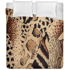 Animal-pattern-design-print-texture Duvet Cover Double Side (california King Size) by nate14shop