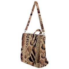 Animal-pattern-design-print-texture Crossbody Backpack by nate14shop