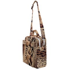 Animal-pattern-design-print-texture Crossbody Day Bag by nate14shop