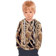 Animal-pattern-design-print-texture Kids  Overhead Hoodie by nate14shop