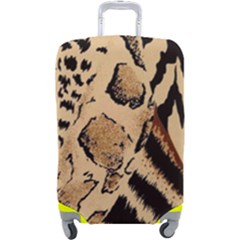 Animal-pattern-design-print-texture Luggage Cover (large) by nate14shop