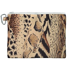 Animal-pattern-design-print-texture Canvas Cosmetic Bag (xxl) by nate14shop