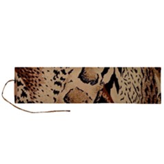 Animal-pattern-design-print-texture Roll Up Canvas Pencil Holder (l) by nate14shop