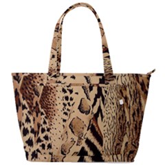 Animal-pattern-design-print-texture Back Pocket Shoulder Bag  by nate14shop